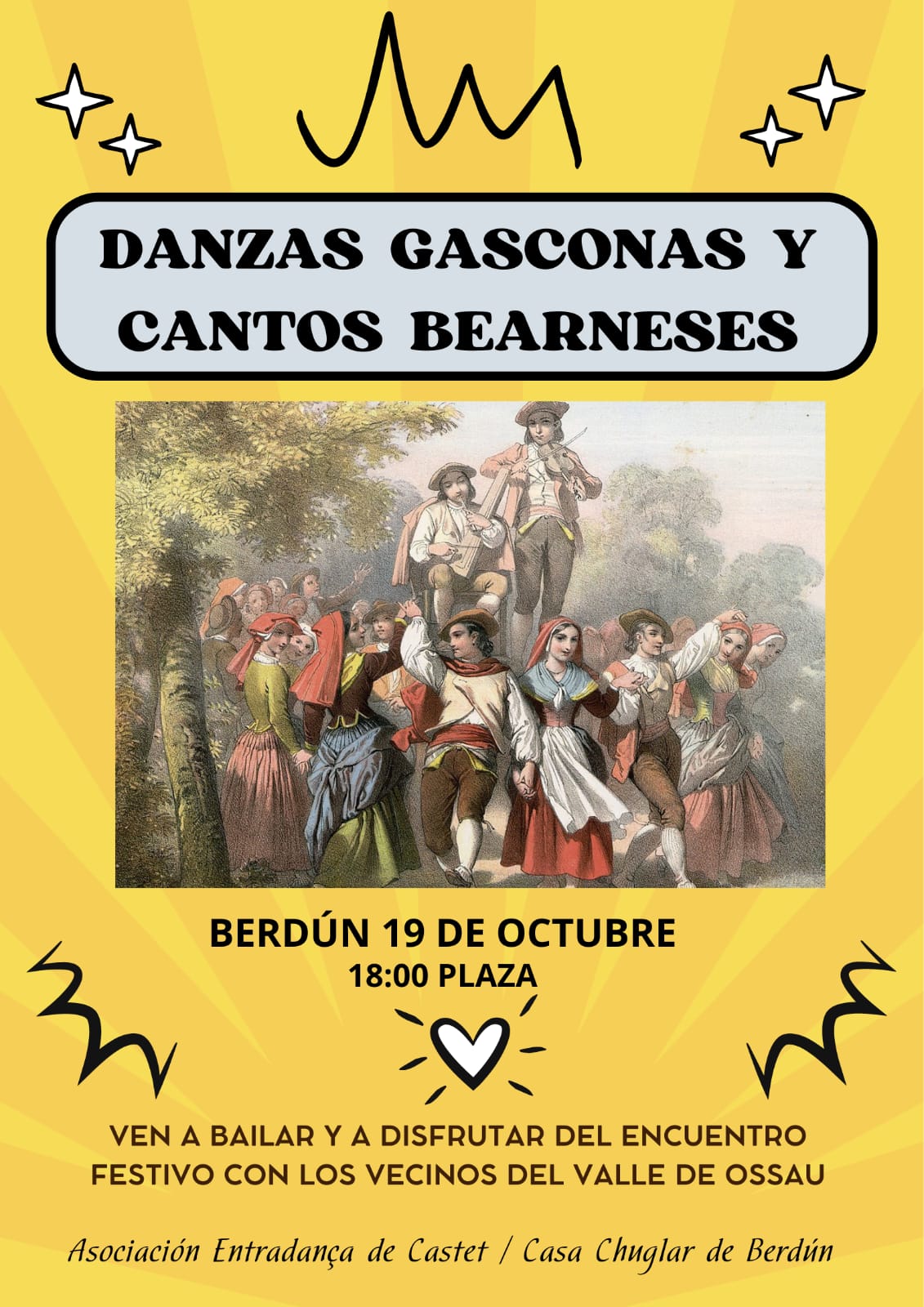 Danzas gasconas y cantos bearneses