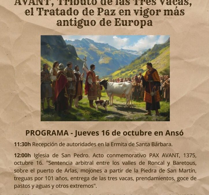 CASA CHUGLAR PONE MÚSICA AL 650 ANIVERSARIO DEL TRATADO MÁS ANTIGUO DE EUROPA