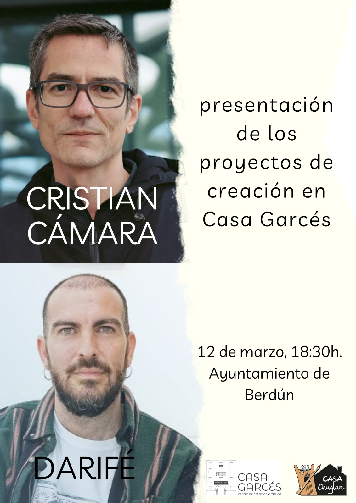 PRESENTACIÓN DE LOS PROYECTOS DE LOS RESIDENTES DE CASA GARCÉS