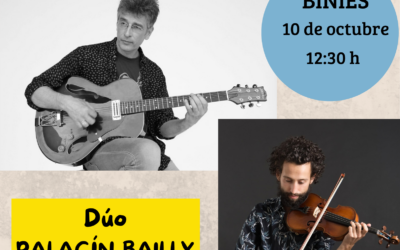 DÚO PALACÍN-BAILLY con su Jazz Manouche en BINIÉS